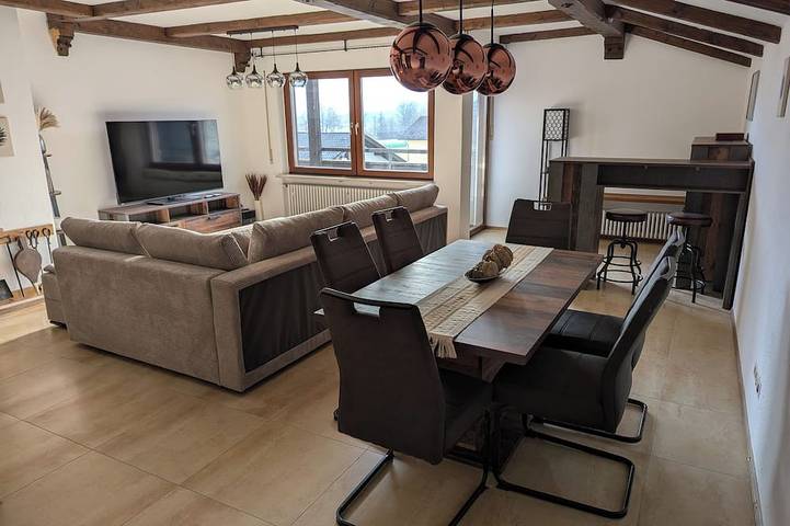 Ferienwohnung für 6 Personen, mit Garten und Sauna sowie Balkon in Oberaudorf