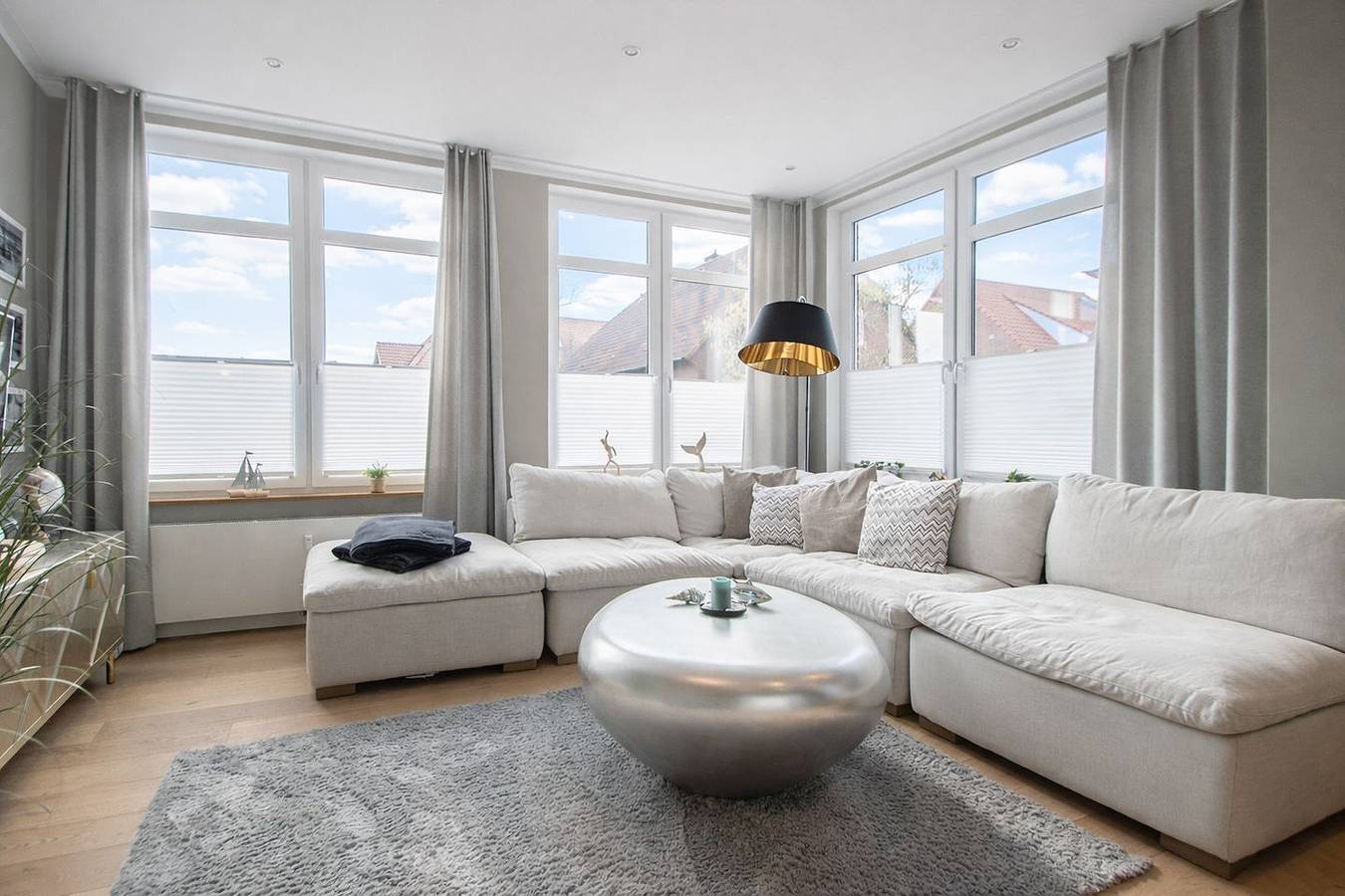 Ganze Wohnung, Ferienwohnung Sandglanz – stilvoll, modern und lichtdurchflutet in Juist