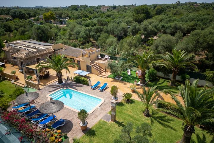 Finca am Strand für 8 Personen, mit Balkon und Garten in Muro - 4