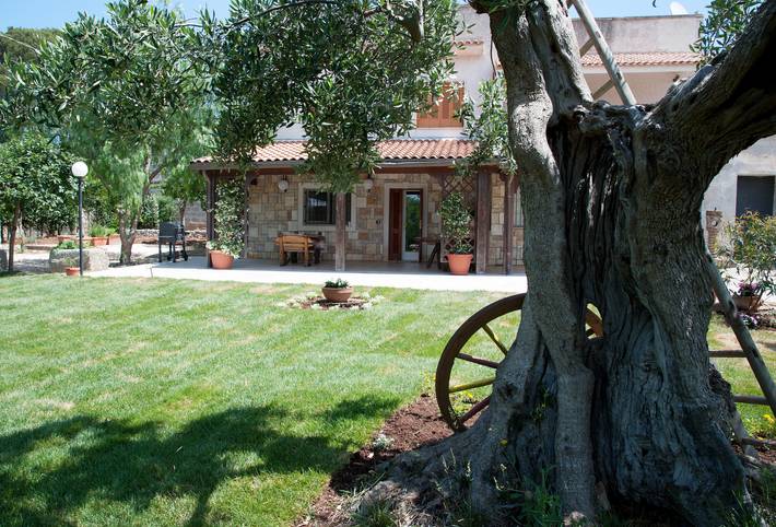 Villa für 5 Personen, mit Garten, mit Haustier in Apulien
