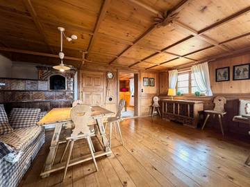 Ferienwohnung für 5 Personen, mit Garten und Ausblick in Oberstaufen