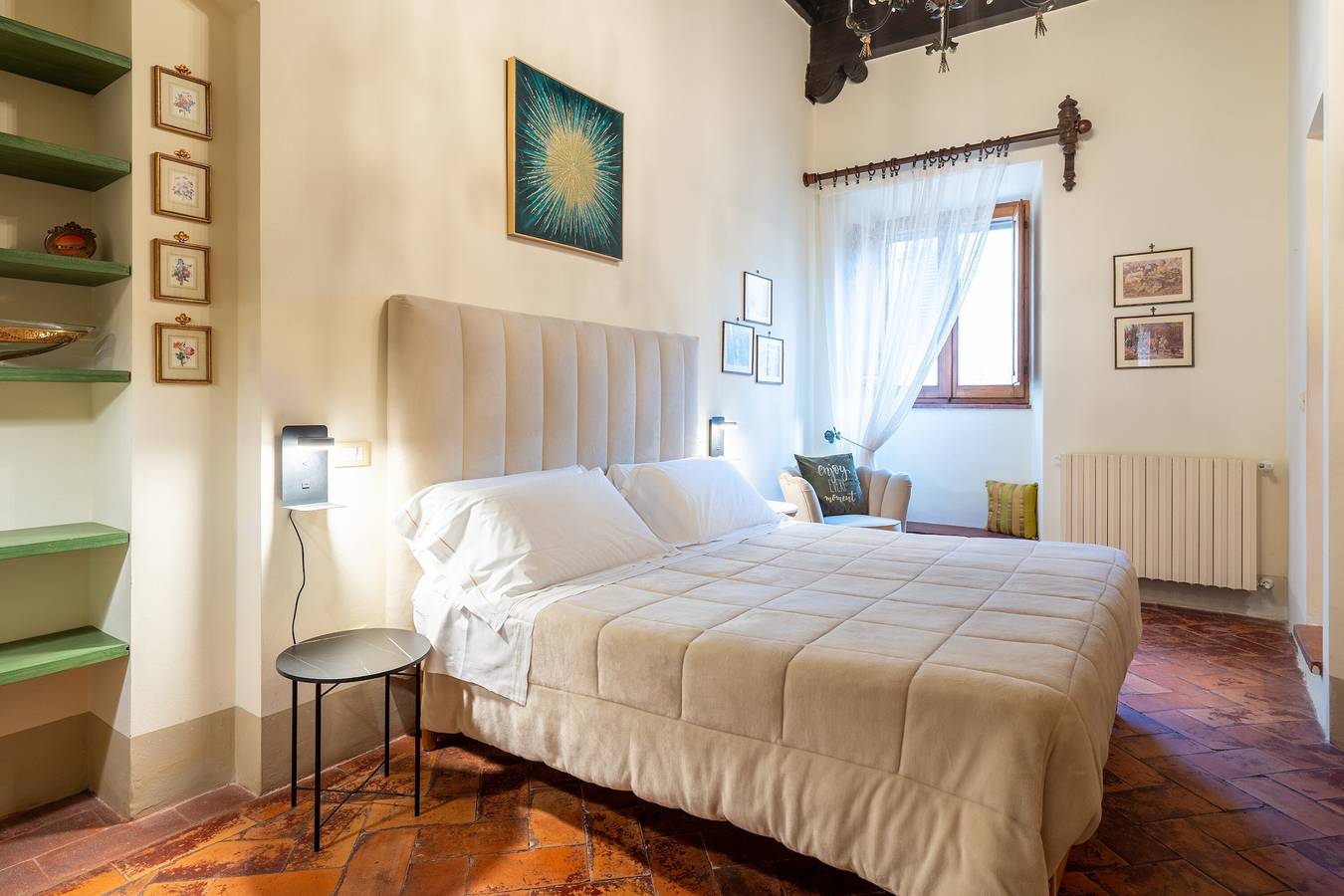 Ganze Wohnung, Finestra Dell'Angelo: Elegantes Apartment mit Blick auf Pienza in der Val d'Orcia in Pienza, Orciatal