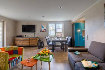 Ferienhaus für 6 Personen, mit Garten und Terrasse sowie Ausblick, mit Haustier in Sachsen-Anhalt