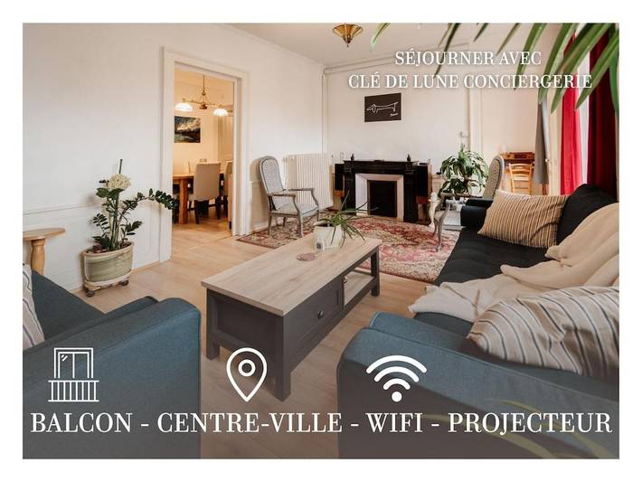 Appartement de vacances pour 2 personnes, avec balcon