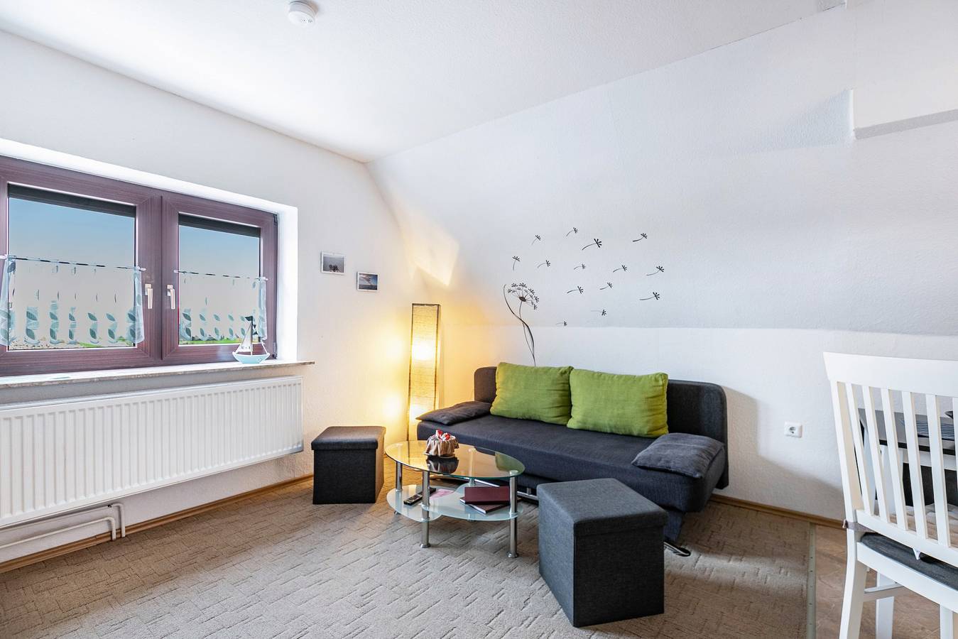 Ganze Wohnung, Ferienwohnung Sutter mit gemeinsamer Terrasse und Wlan in Nordstrand (Gemeinde), Nordstrand