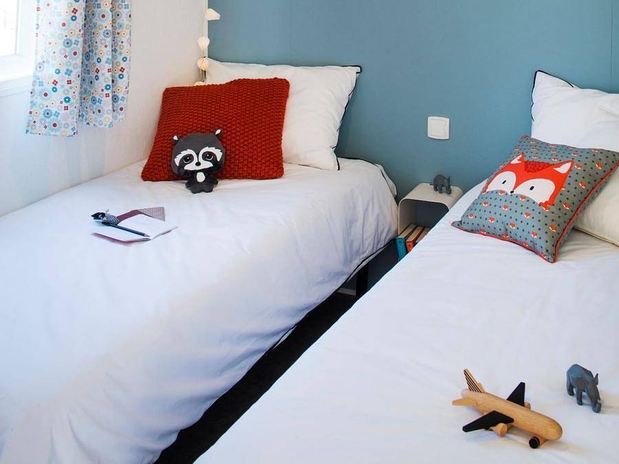 Camping Sous Doriat - Mobilhome 4 personnes - 2 chambres Gamme Classic in Monnet-la-Ville, Jura
