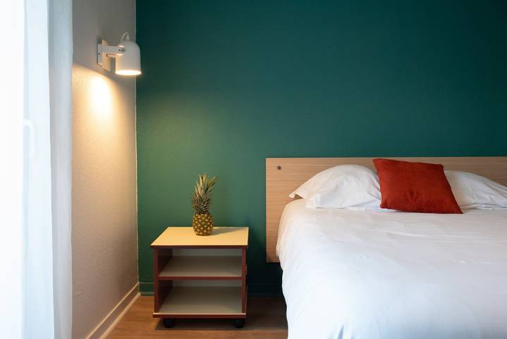 Studio pour 2 personnes, avec balcon à Brest