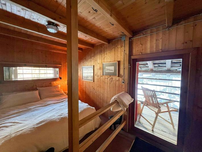 Casa Walser del XV secolo in borgo storico in Alagna Valsesia, Alpi Pennine