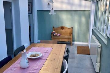 Gîte pour 7 personnes, avec terrasse à Le Tilleul