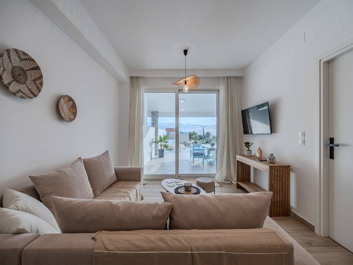 Villa für 4 Personen, mit Balkon und Terrasse sowie Garten und Pool auf Kreta - 2