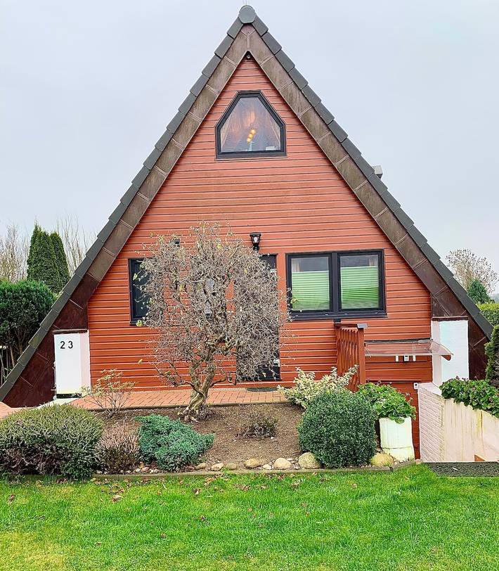 Ferienhaus für 4 Personen, mit Terrasse und Garten in Bünsdorf