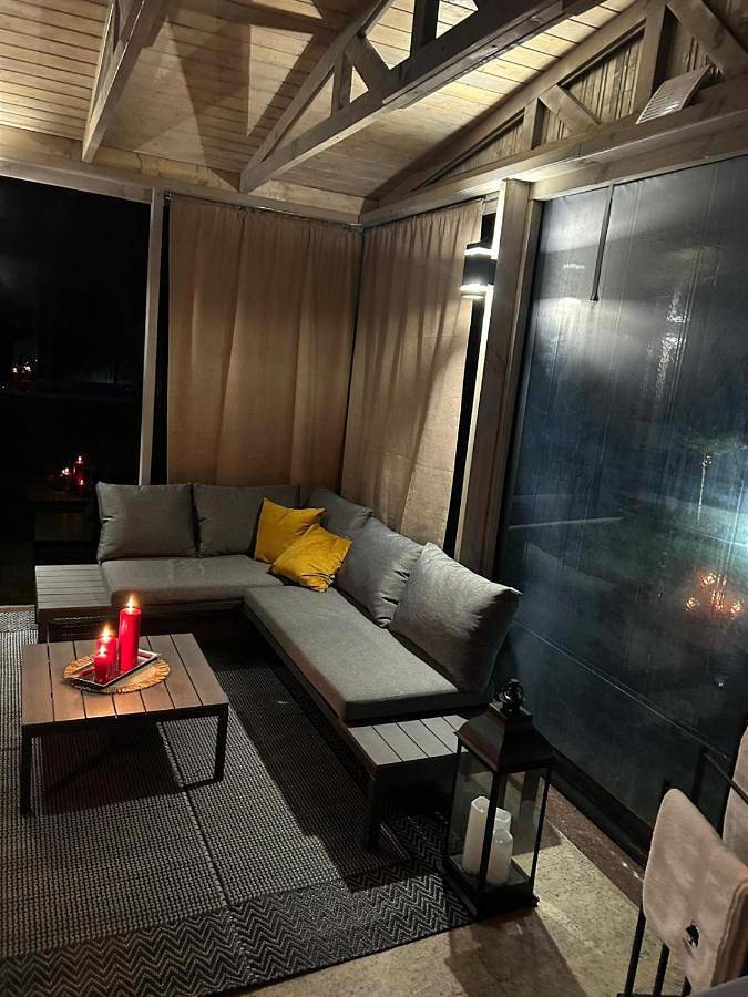 Domek z jacuzzi sępopol in Ermland-Masuren