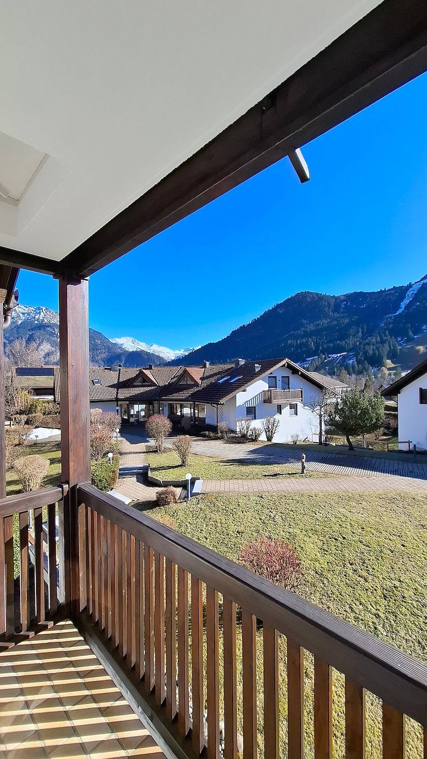 Ganzes Studio, Studio-Apartment 'Fewo Rotspitze im Sonnenpark' mit Bergblick, Balkon und Wlan in Bad Hindelang, Bayerisch Schwaben