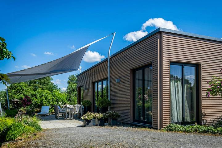Ferienhaus für 3 Personen, mit Terrasse