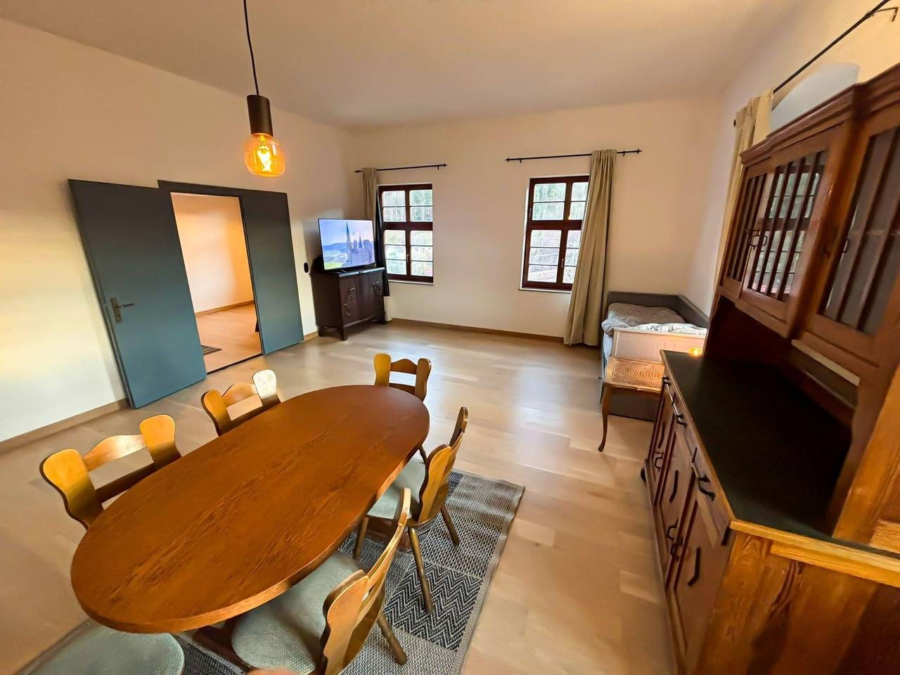 Ganze Ferienwohnung, Großzügiges Apartment auf Schloss Mühlen in Horb am Neckar, Mittlerer Schwarzwald