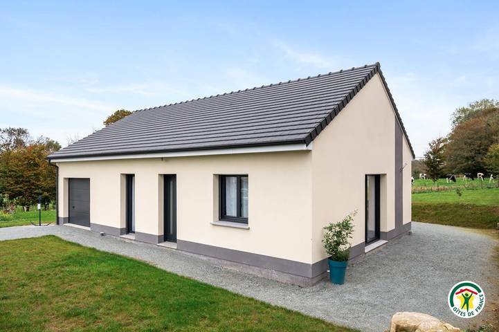 Gîte pour 4 personnes, avec vue ainsi que terrasse et jardin - 1
