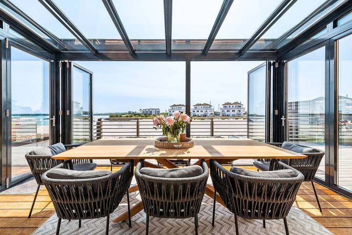 Ferienhaus mit Meerblick für 6 Personen, mit Garten und Sauna in Olpenitz - 2