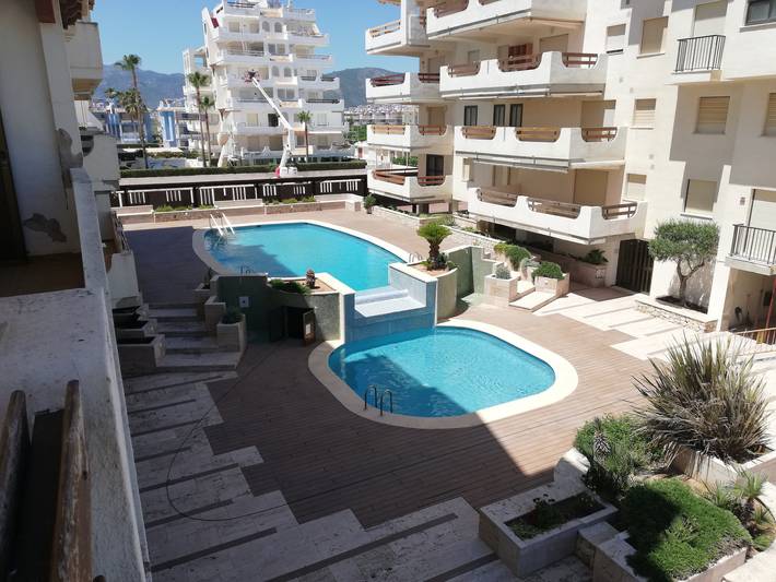 Appartement de vacances pour 4 personnes, avec bassin pour enfant et vue sur l’océan ainsi que jardin et terrasse, animaux acceptés - 1