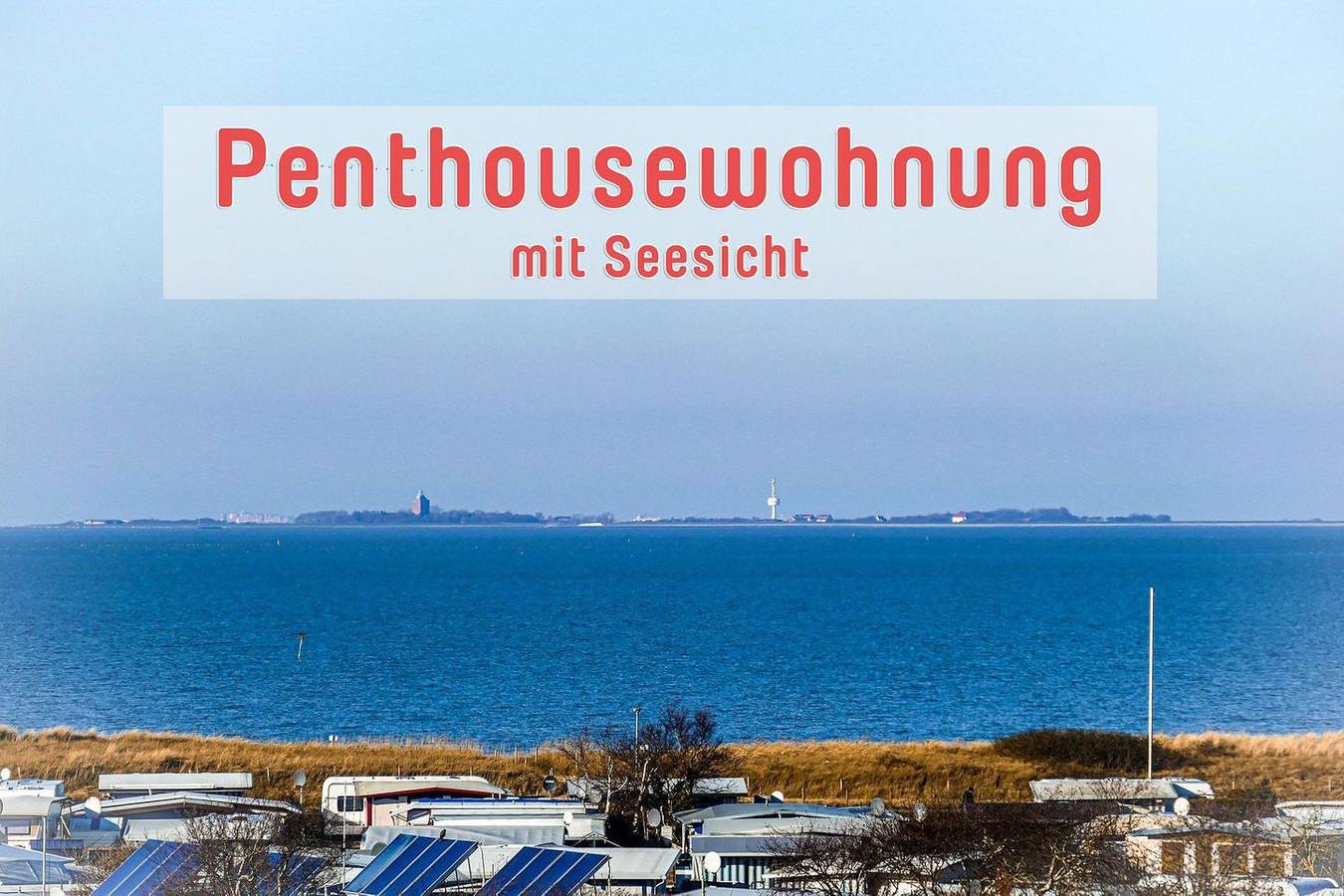 Ganze Wohnung, Penthouse im Haus Am Waldbad mit Meerblick, strandnah in Sahlenburg in Sahlenburg Strand, Cuxhaven