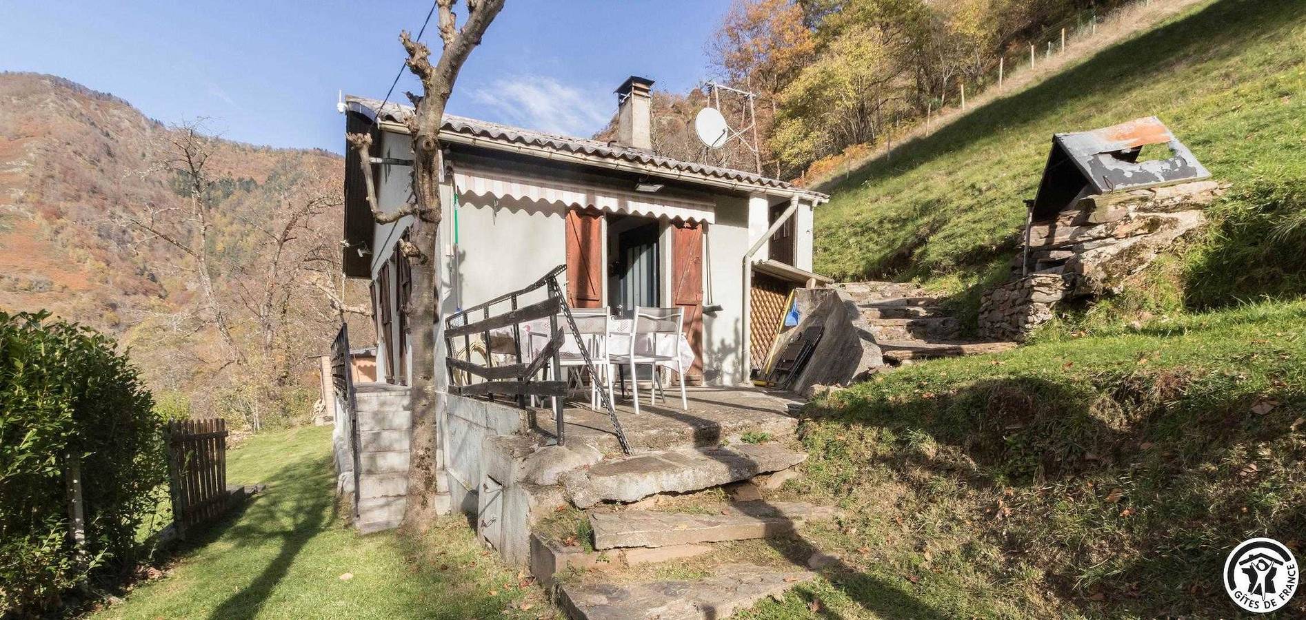 Le Chalet Barimale in Melles, Französische Pyrenäen