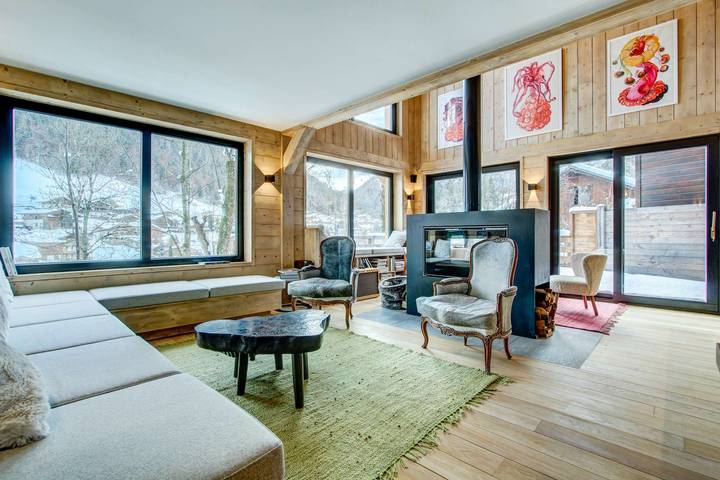 Ferienhaus für 10 Personen, mit Sauna und Pool, kinderfreundlich in Morzine