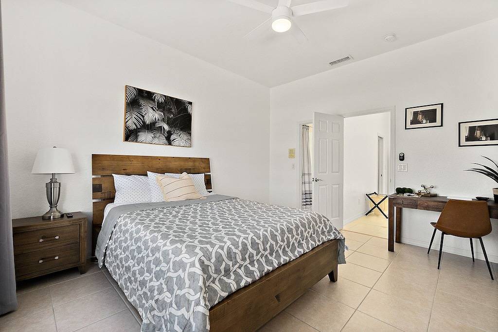 Luxury Courtyard Home w/ Heated Pool/Spa & In-law Suite, 2 Min Walk to Beach! in New Smyrna Beach, Florida