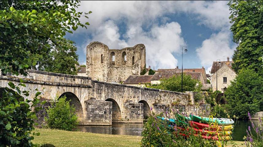 Gîte pour 4 personnes, avec terrasse et jardin à Grez-sur-Loing - 2