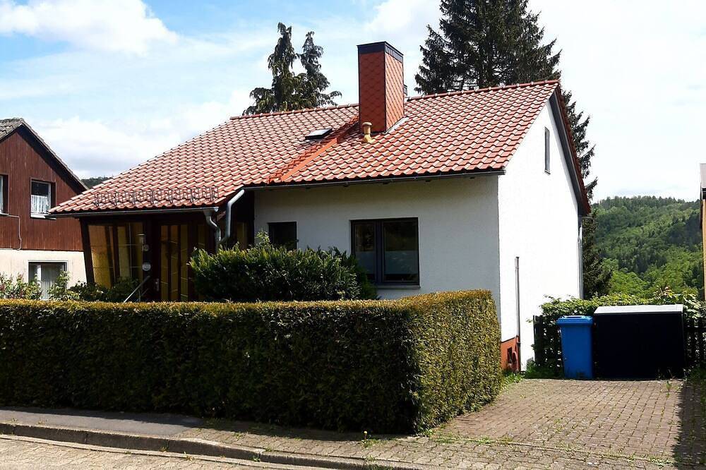 Ferienhaus im Harz mit Wanderwegen in Wieda, Harzvorland