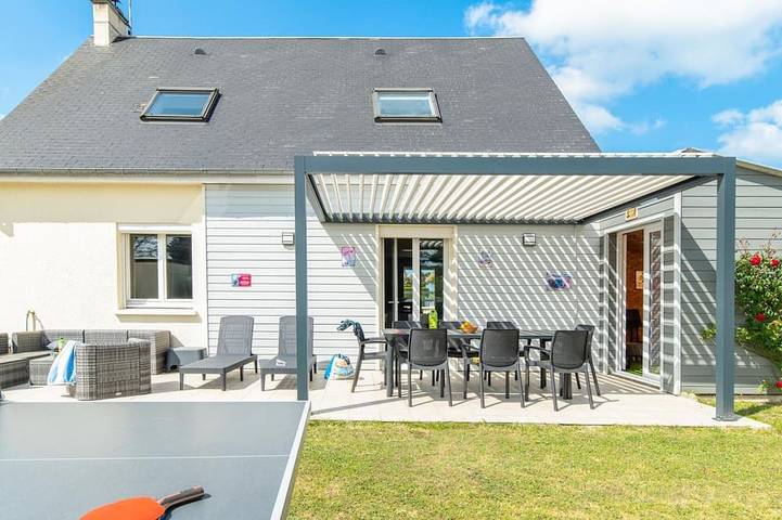 Gîte pour 8 personnes, avec Jardin
