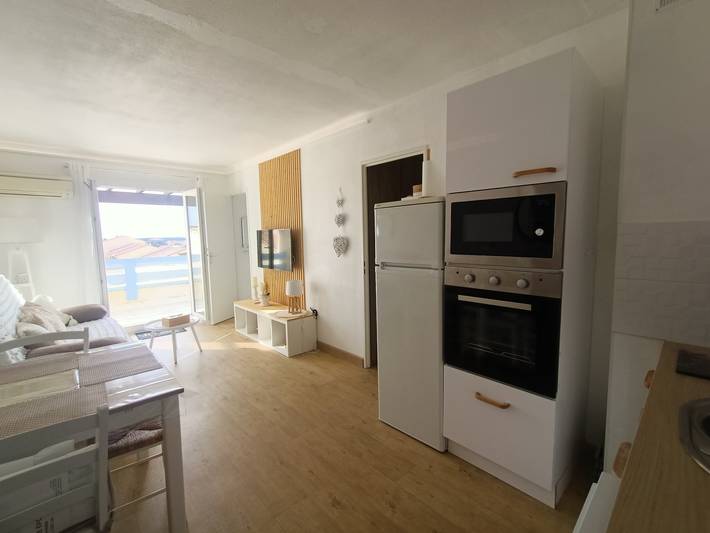 Gîte pour 4 personnes, avec balcon dans Port Barcarès - 4