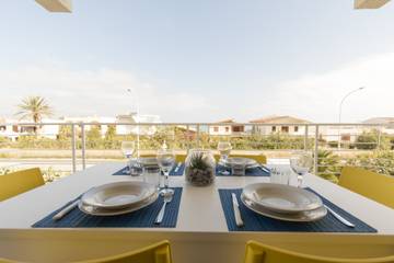 Gîte pour 10 personnes, avec jardin et balcon à Alcamo Marina