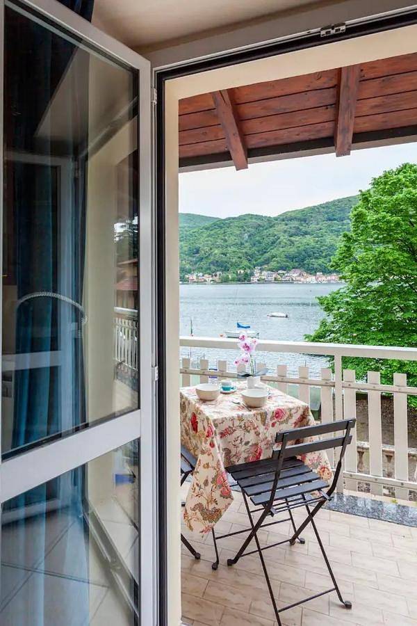 Ferienwohnung für 4 Personen, mit Seeblick und Balkon sowie Ausblick in Luganer See (Lombardei) - 3