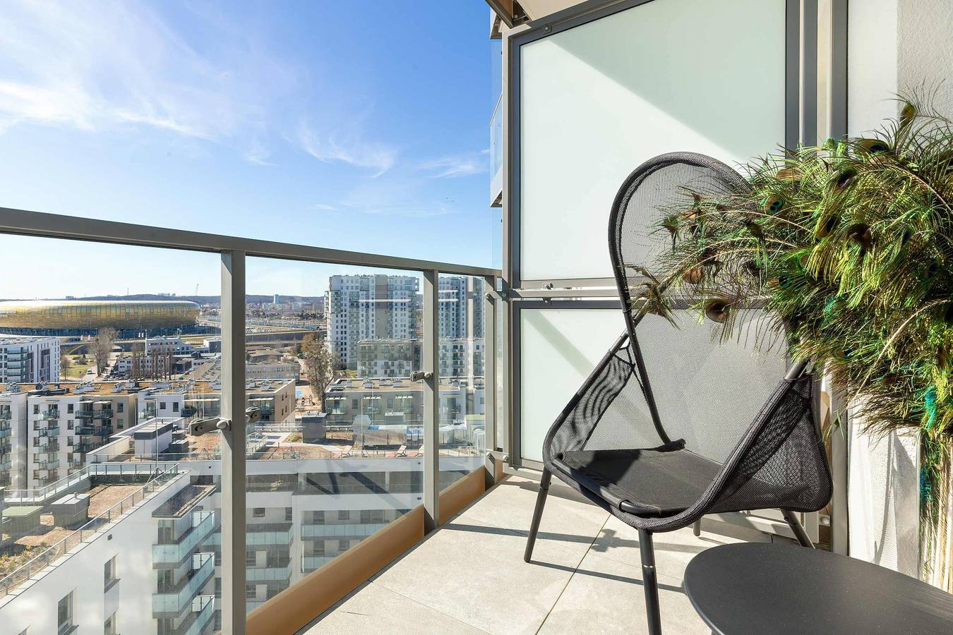 Ganze Wohnung, Ferienwohnung für 4 Personen mit Balkon/Terrasse in Danzig, Dreistadt