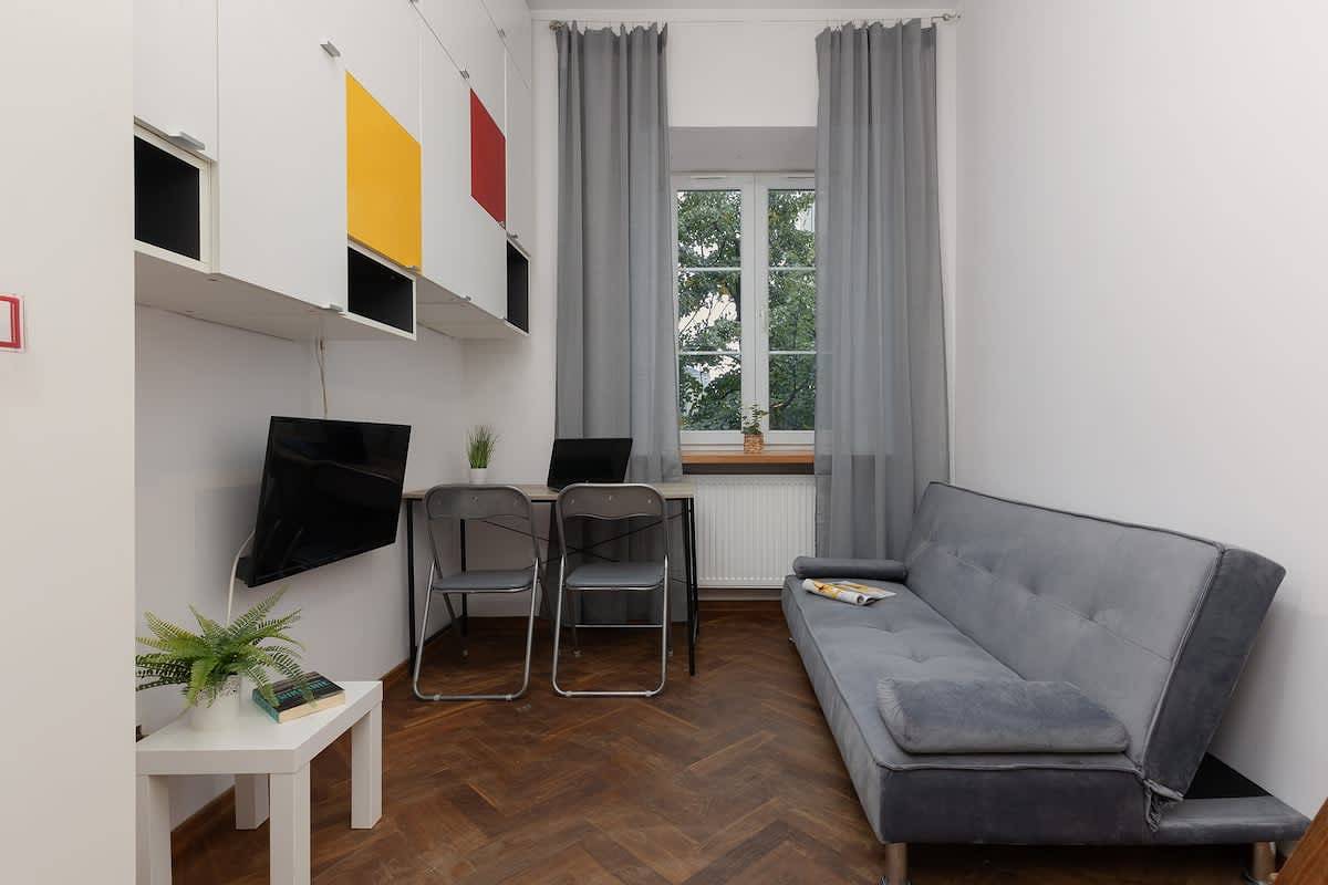 Ganzes Studio, Studio für 3 Personen in Warschau, Masowien