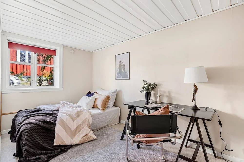 Detached house in Bakklandet, panoramic views of Nidaros Cathedral in Trondheim