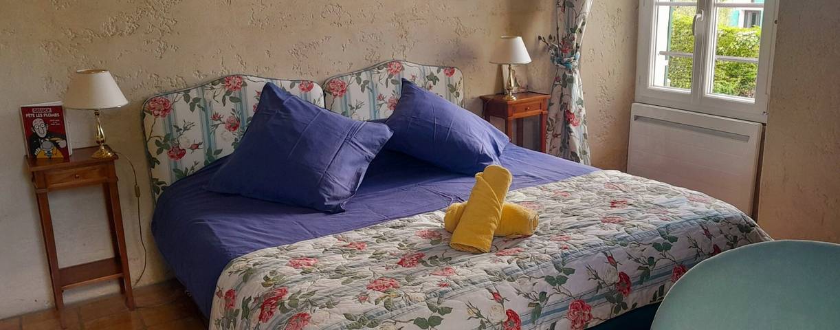 Chambre d’hôte pour 2 personnes, avec jardin à Chenac-Saint-Seurin-d'Uzet