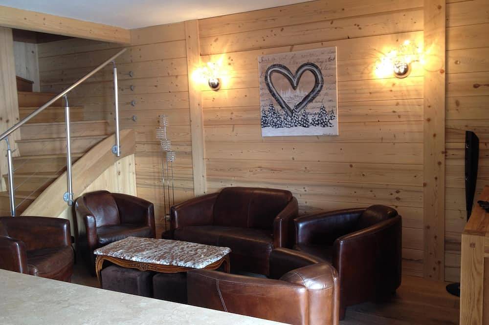 Appartement entier, Beau duplex familial - élégant, confortable et chaleureux  aux pieds des pistes. in Vénosc, Les Deux Alpes