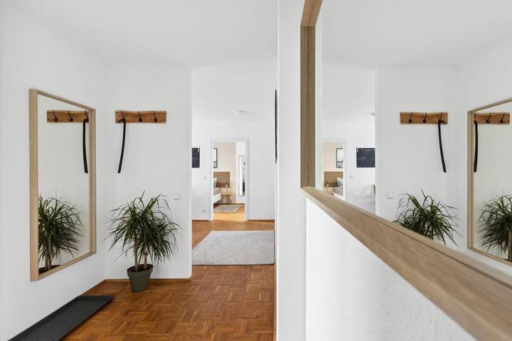Ferienwohnung für 4 Personen, mit Balkon und Terrasse sowie Garten in Merseburg - 3