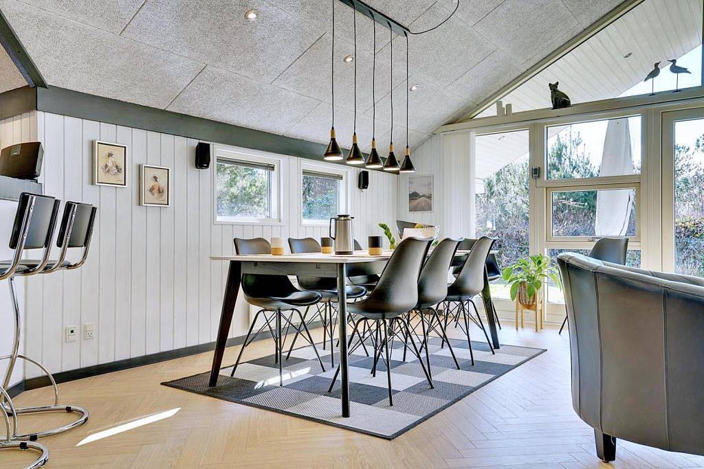 Modernes Ferienhaus für 8 Personen - mit Kamin, Sauna, Whirlpool & Lademöglichkeit  in Jegum, Jegum Ferieland