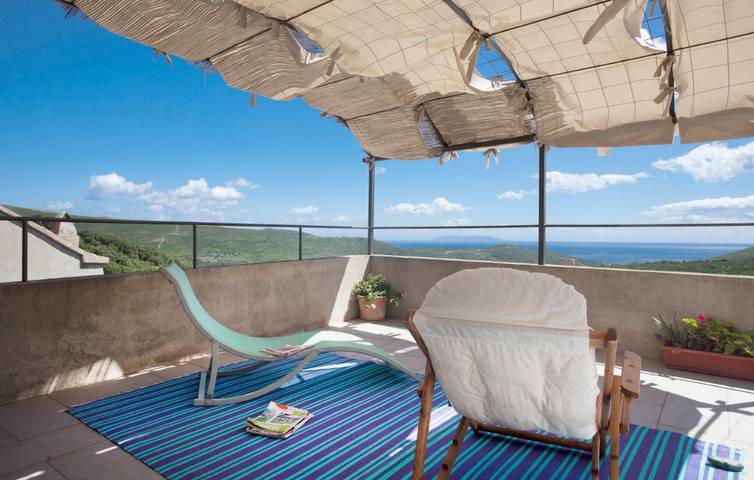 Location de vacances pour 10 personnes, animaux acceptés à Cagnano