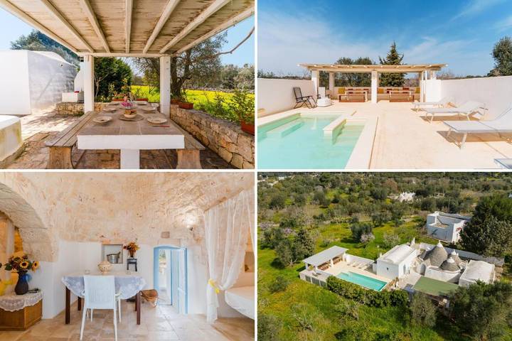 Villa für 6 Personen, mit Garten und Terrasse sowie Whirlpool und Pool in Ceglie Messapica - 2