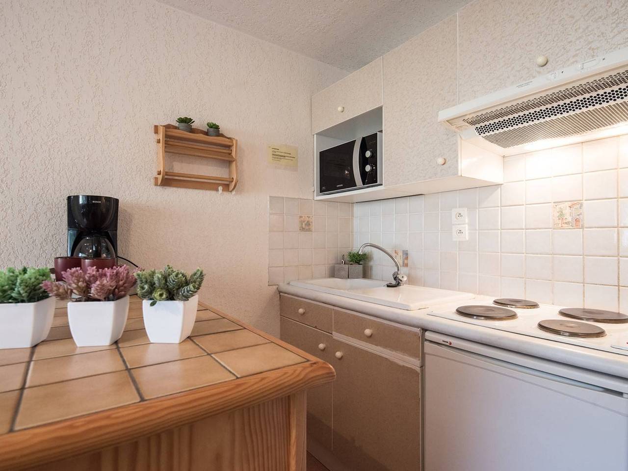 Ganze Wohnung, Ruhige Wohnung für 6 Personen nahe Zentrum von Saint Lary Soulan mit Balkon, Parkplatz und Skibus in Saint-Lary-Soulan, Nationalpark Pyrenäen