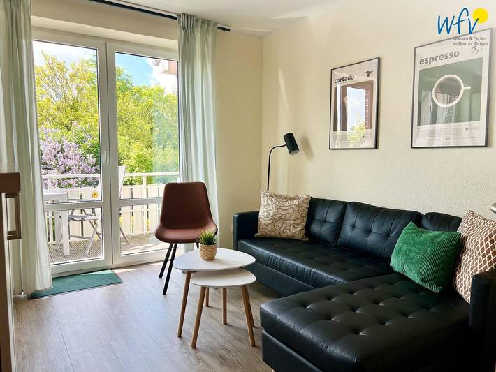 Ferienwohnung für 4 Personen, mit Balkon auf Wangerooge