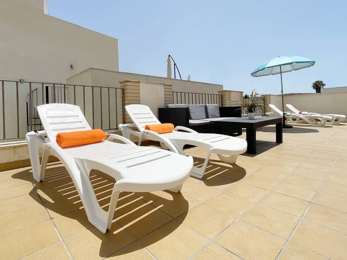 Vakantieappartement voor 4 personen, met terras in Malaga