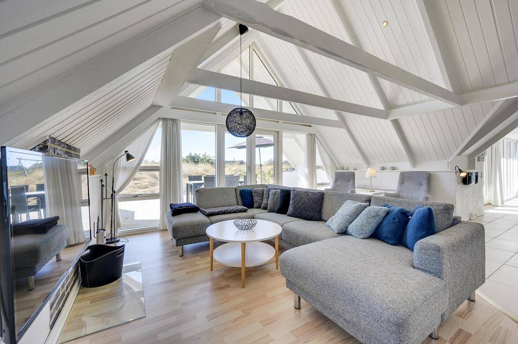 Ferienhaus für 7 Personen mit Whirlpool und Sauna in Klegod in Ringkøbing, Holmsland Klit