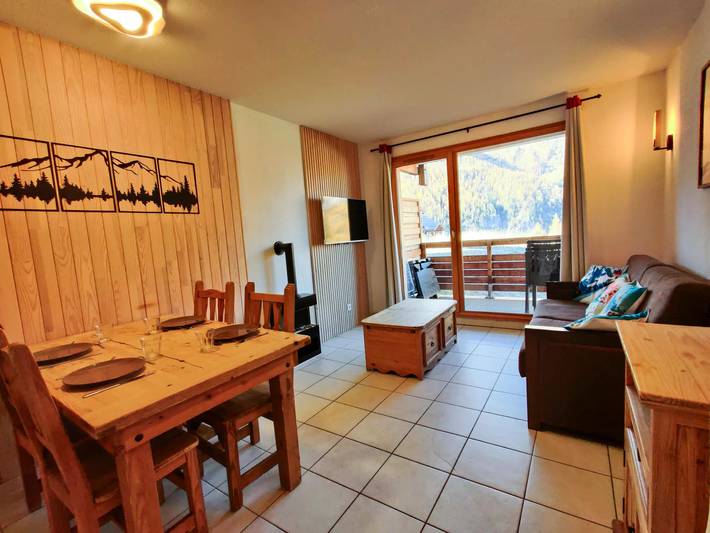Chalet pour 4 personnes, avec Balcon et Piscine à Les Orres