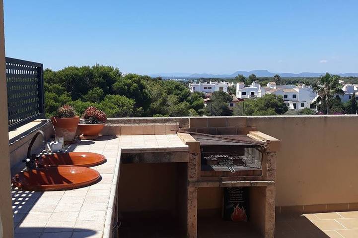 Ferienwohnung für 4 Personen, mit Balkon in Ses Salines