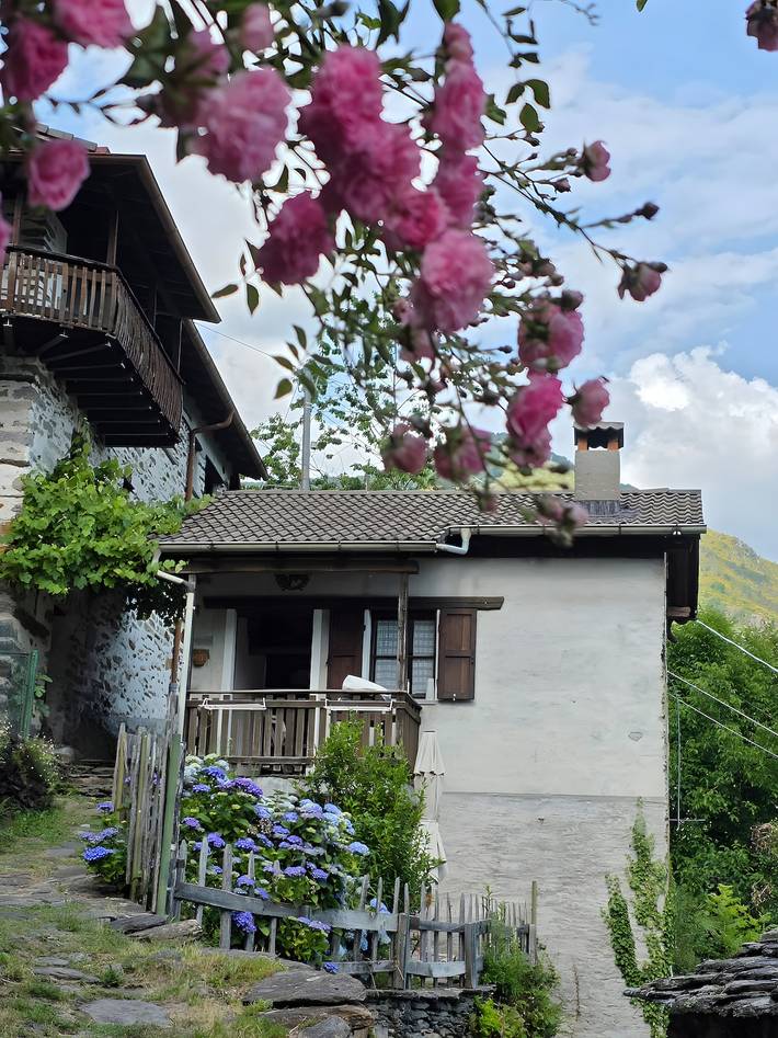 Ferienhaus für 3 Personen, mit Balkon und Garten, mit Haustier