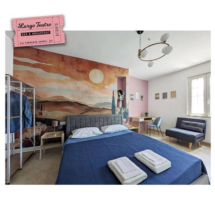 Chambre d’hôte pour 5 personnes, avec balcon et vue à Bitonto - 3