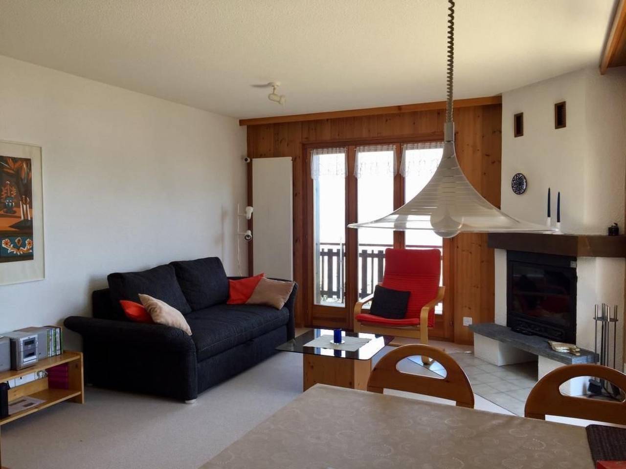 Geheel appartement, Fewo mit Blick auf die Berge in Veysonnaz, Walliser Alpen